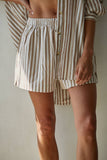 Striped Cotton Boxer Shorts