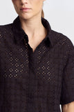 Eyelet Resort Button Down