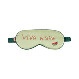 “Viva La Vida" Silk Sleep Eye Mask - Green