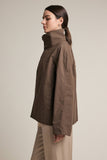 Reversible Plaid Button Jacket