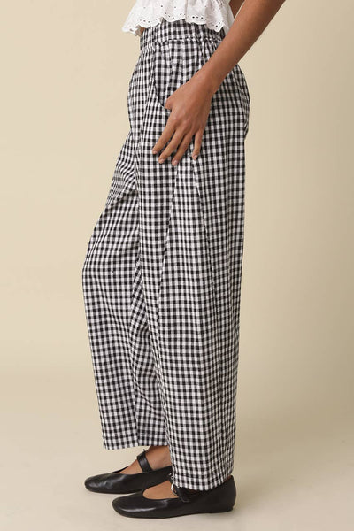 Scarlett Gingham Baggy Pants