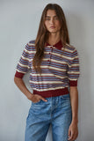 Varsity Sweater Top