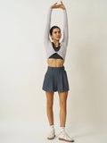 Little Cherry Petal Pilates Socks