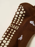 Snowflake Petal Grip Sock