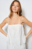ELODIE EYELET TOP