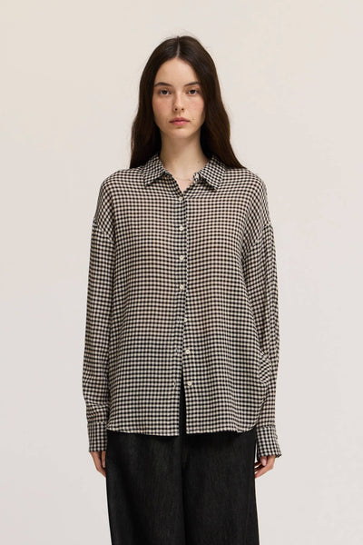 Button Up Check Shirt