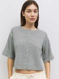 The Stacey Cardigan - Grey