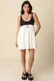 Kamari Contrast Mini Dress