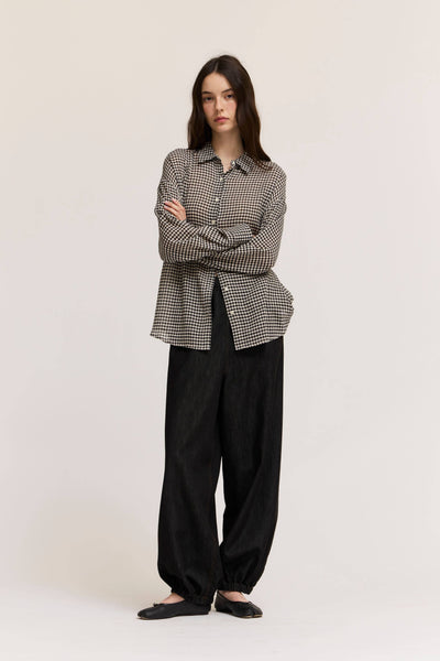 Button Up Check Shirt