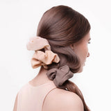 Crepe Scrunchies 5 Pack - Terracotta