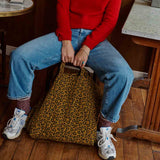 Elisa Leopard Caramel Tote
