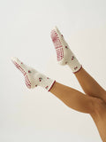Little Cherry Petal Pilates Socks