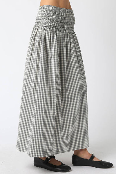 Rory Gingham Skirt