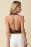Isabel Halter Knit Top