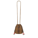Billie Paloma Tartan Bucket Bag