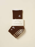 Snowflake Petal Grip Sock