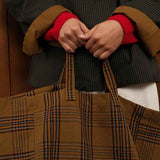 Elisa Tartan Tote