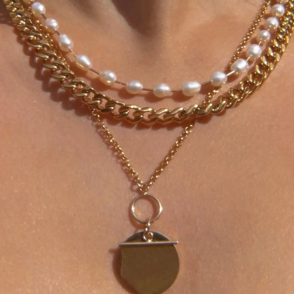 Talia Pearl Necklace