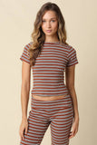 Esther Striped Top Set