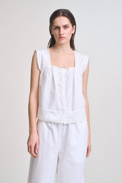 Sleepless Eyelet Top