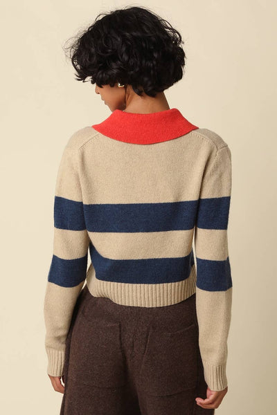 Nia Stripe Cardigan