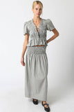 Rory Gingham Skirt