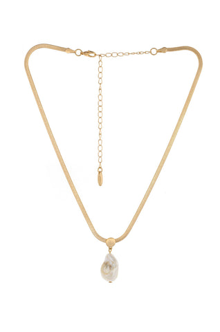 Baroque Pearl Pendant Necklace