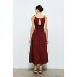 Jacqueline Drop Waist Midi Dress