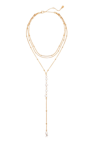 Coastal Pearl Lariat