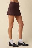 Zoey Striped Knit Skort