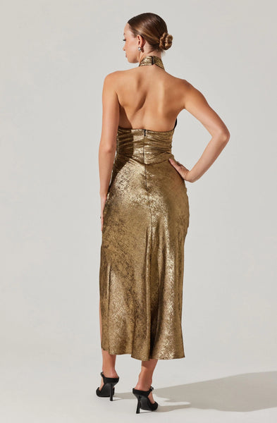 Marissa Dress - Gold