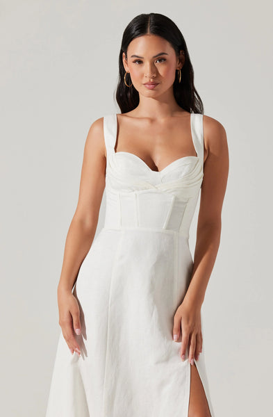 Estella Dress - White