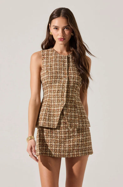 Dilone Tweed Dress