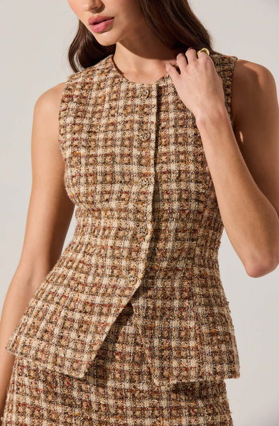 Dilone Tweed Dress