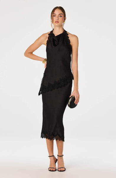 ASTR The Label Amira Top in Black