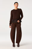 ASTR The Label Juliette Sweater in Espresso