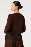 ASTR The Label Juliette Sweater in Espresso