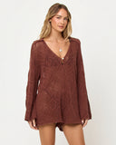 Golden Daze Romper Cafe