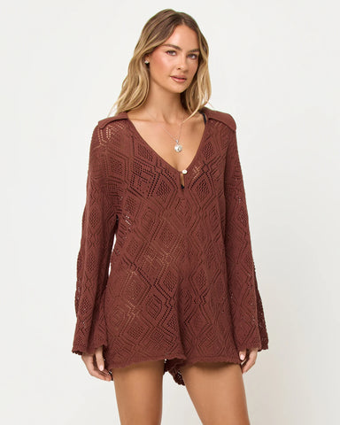 Golden Daze Romper Cafe