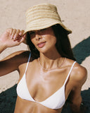Isadora Hat - Natural Stripe