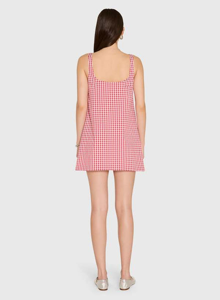 Indy Dress - Red White