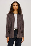 Beck Shirt in Chicory Stripe