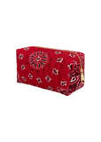 Bandana Cosmetic Case in Classic Red