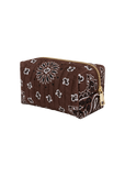 Bandana Cosmetic Case in Coco Brown