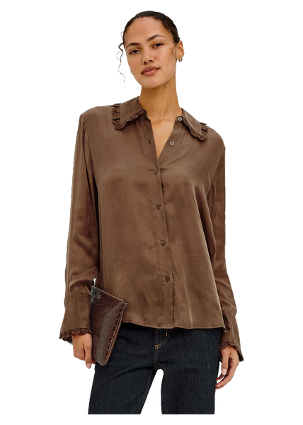 Beatrix Shirt in Cinnamon