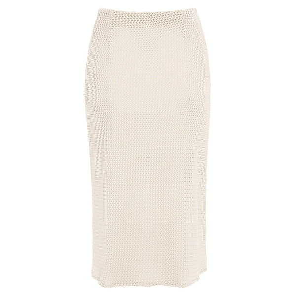 Slip Skirt - Bone Crochet