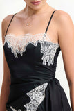 Revan Lace Romper lace detail