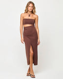 Corsica Dress - Espresso
