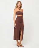 Corsica Dress - Espresso