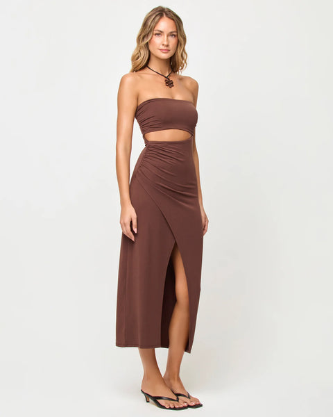 Corsica Dress - Espresso
